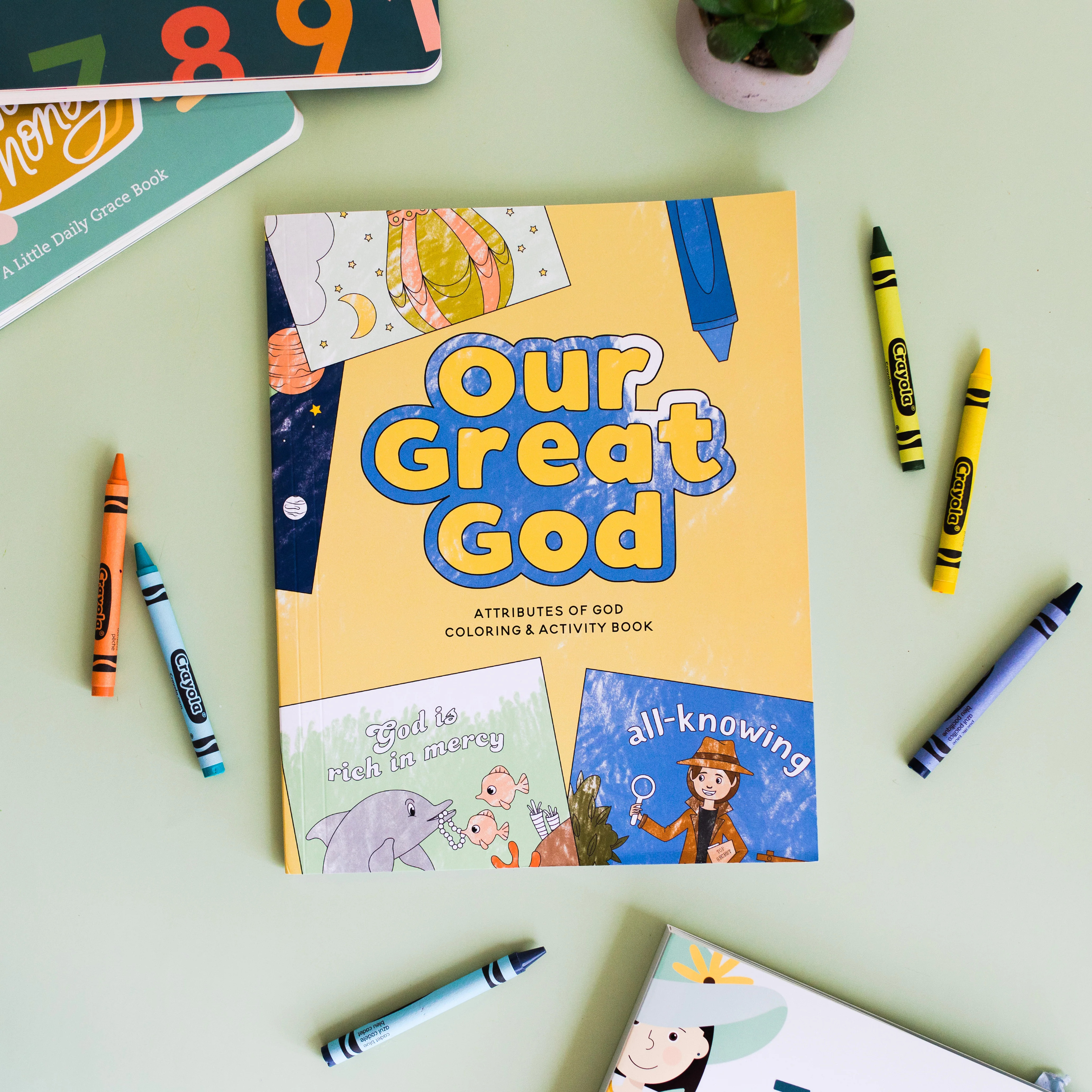 Our Great God - Kids Coloring Book | The Daily Grace Co.
