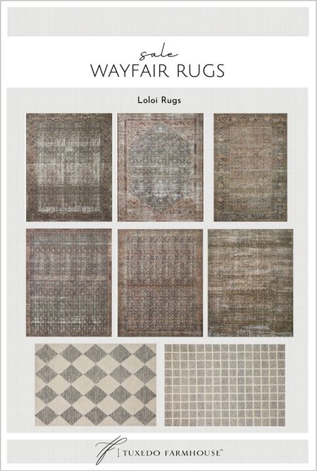Loloi rugs on sale at Wayfair. 

Area rugs, runner rugs

#LTKSale #LTKhome #LTKFind
