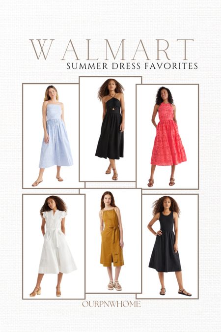 Perfect summer dresses from @walmartfashion #walmartpartner. So many cute looks right now for the summer season! I cannot pick a favorite!  #walmartfashion

#LTKSeasonal #LTKFindsUnder50 #LTKStyleTip