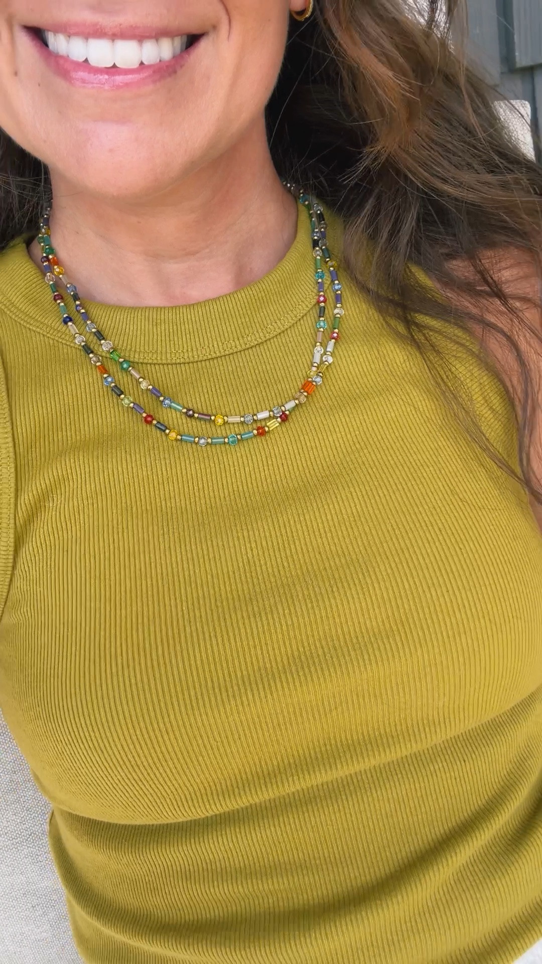 I love this gemstone necklace. I’ve had it for years and it’s held up so well✨

small in my tank and xs in my linen/cotton shorts. Small in my bra and 6 in my Croc sandals.

#LTKPetite #LTKgrwm #LTKootd