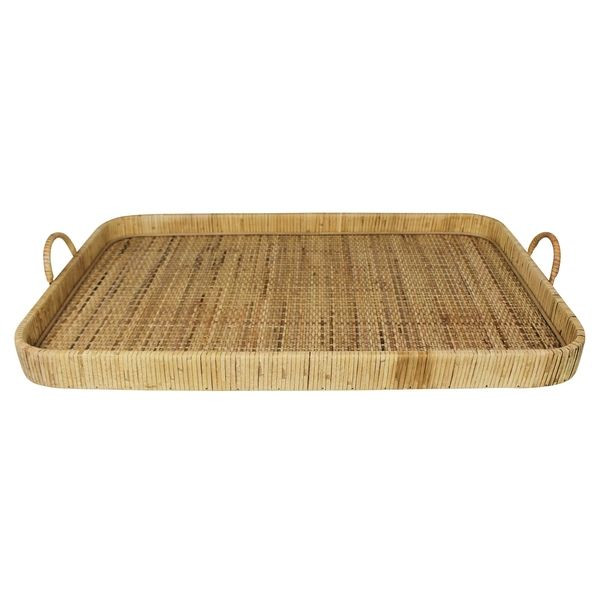 Decker Rattan Tray | Scout & Nimble
