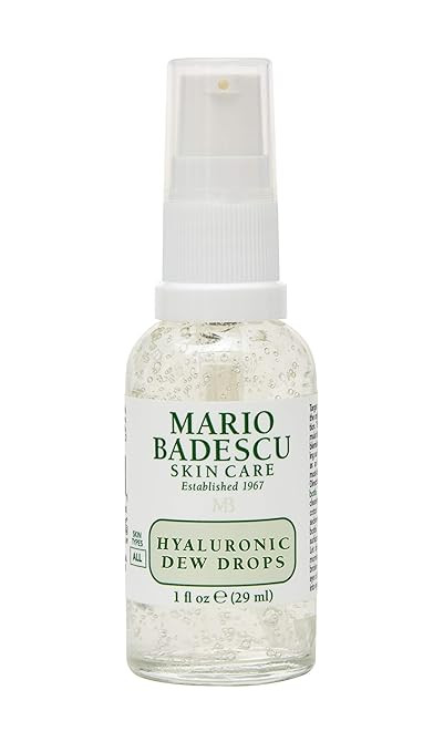 Mario Badescu Hyaluronic Dew Drops for All Skin Types – Hydrating Gel-Serum Hybrid with Sodium ... | Amazon (US)