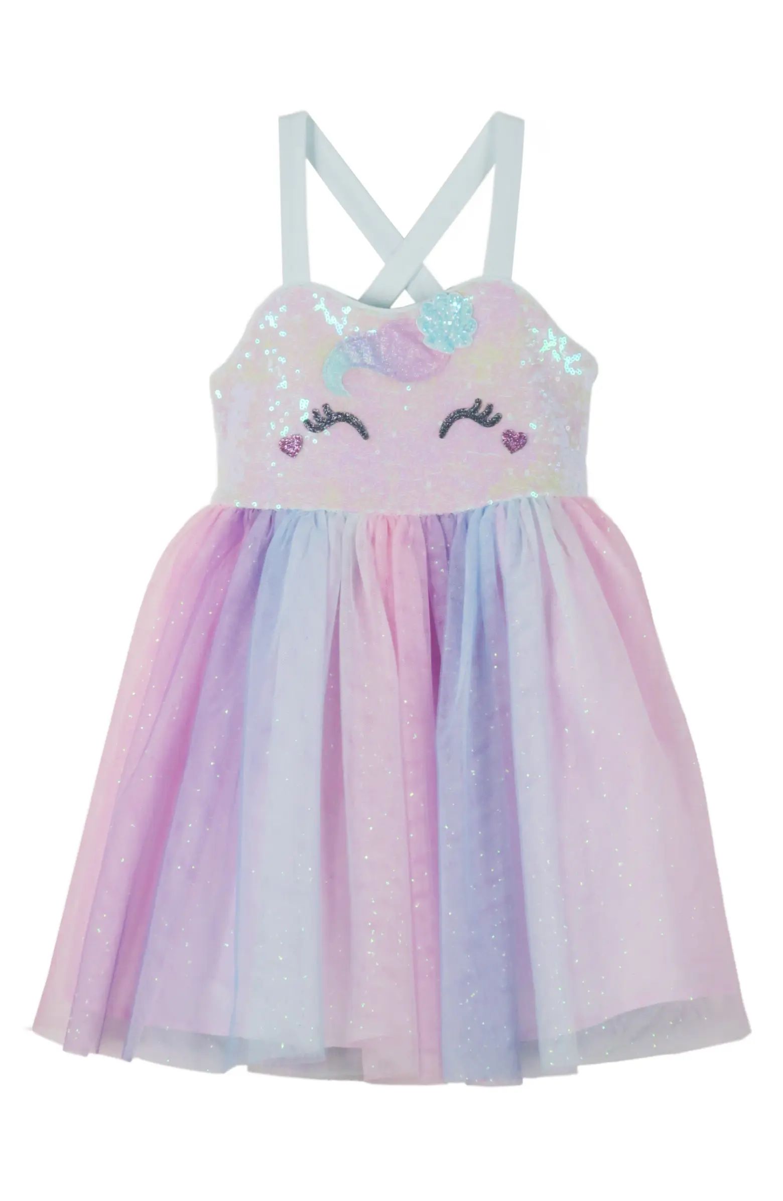 Zunie Kids' Sequin Rainbow Tutu Dress | Nordstromrack | Nordstrom Rack