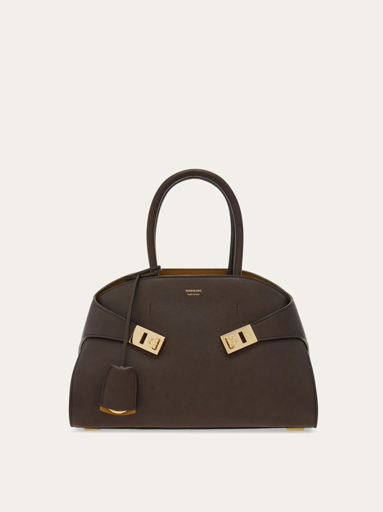 Hug bicolor handbag (M) | Ferragamo