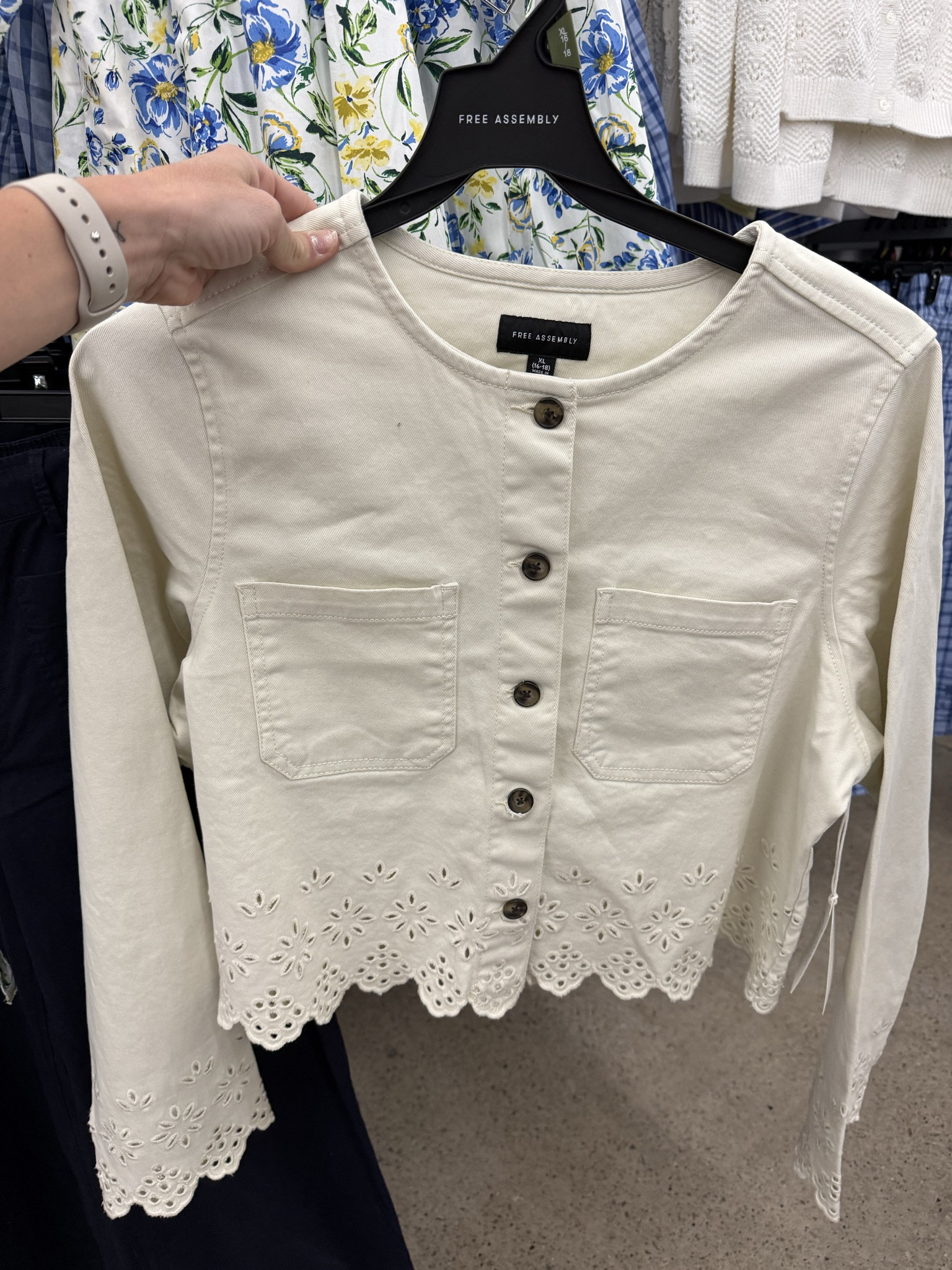 The cutest jacket for spring! 

Walmart fashion 
Walmart bags
Women’s tops 
Spring outfits 

#LTKootd #LTKSeasonal #LTKSpringSale