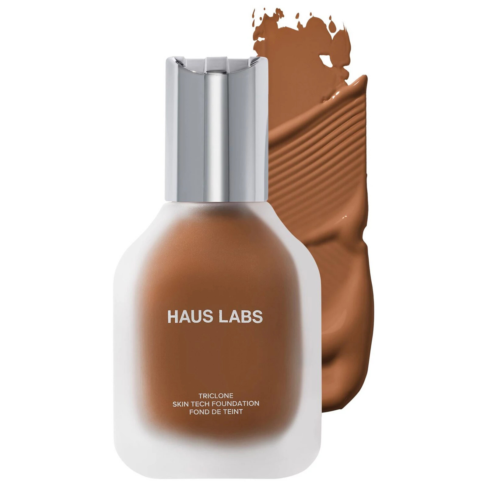 HAUS LABS BY LADY GAGA Triclone Skin Tech Medium Coverage Foundation with Fermented Arnica, Size: 1 FL Oz, 450 Medium Deep Warm | Kohl's