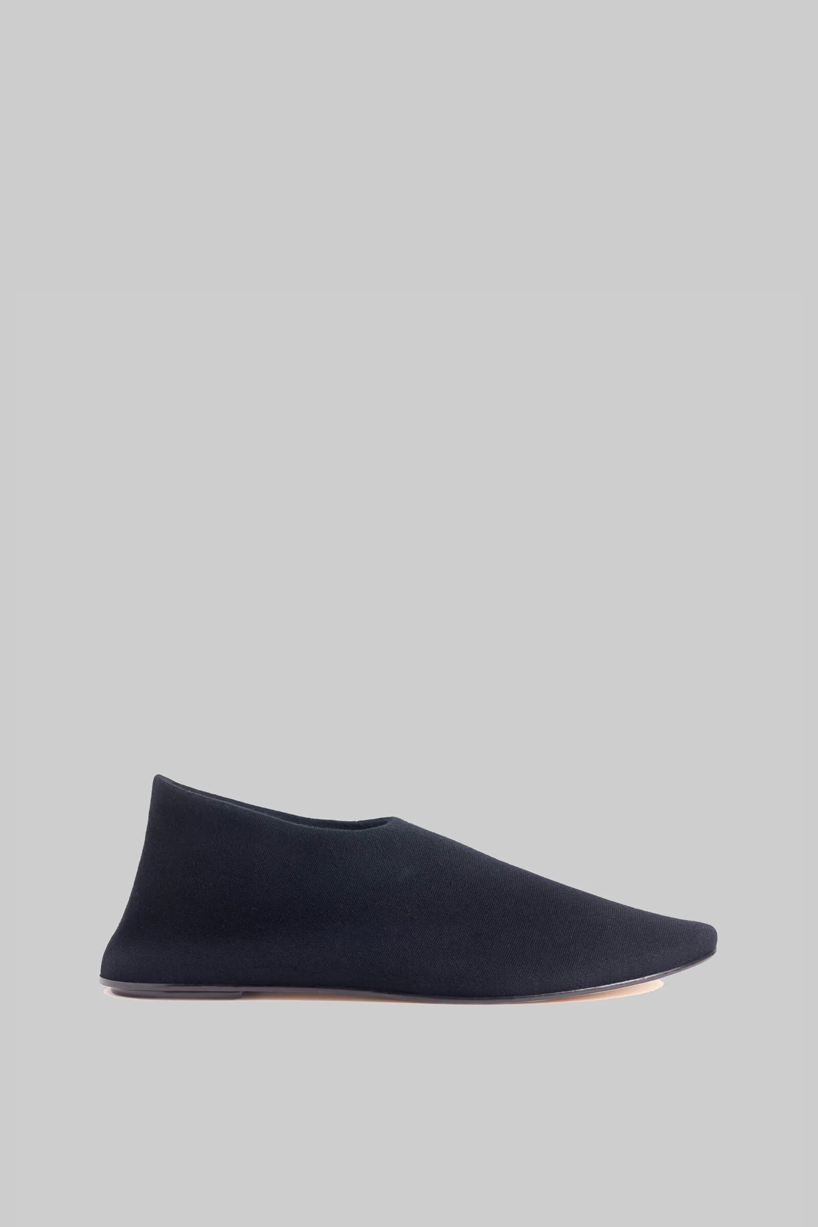 LESET Louis Sock Shoe in Black in Ponte | LESET