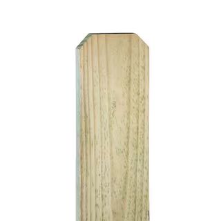 Outdoor Essentials 5/8 in. x 5-1/2 in. x 6 ft. Pressure-Treated Pine Dog-Ear Fence Picket 102560 ... | The Home Depot
