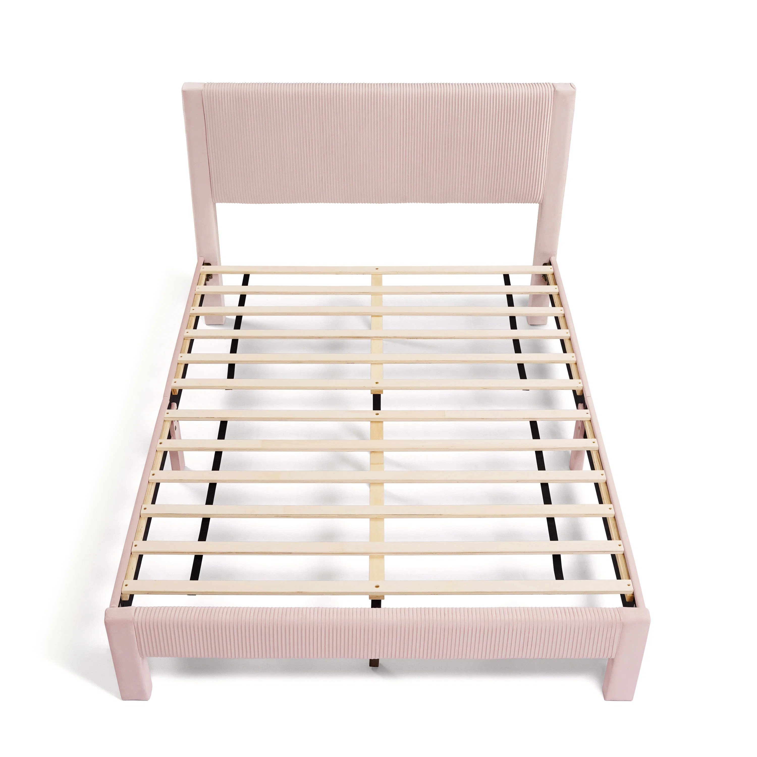 Upholstered Unfinished Platform Bed | Wayfair North America