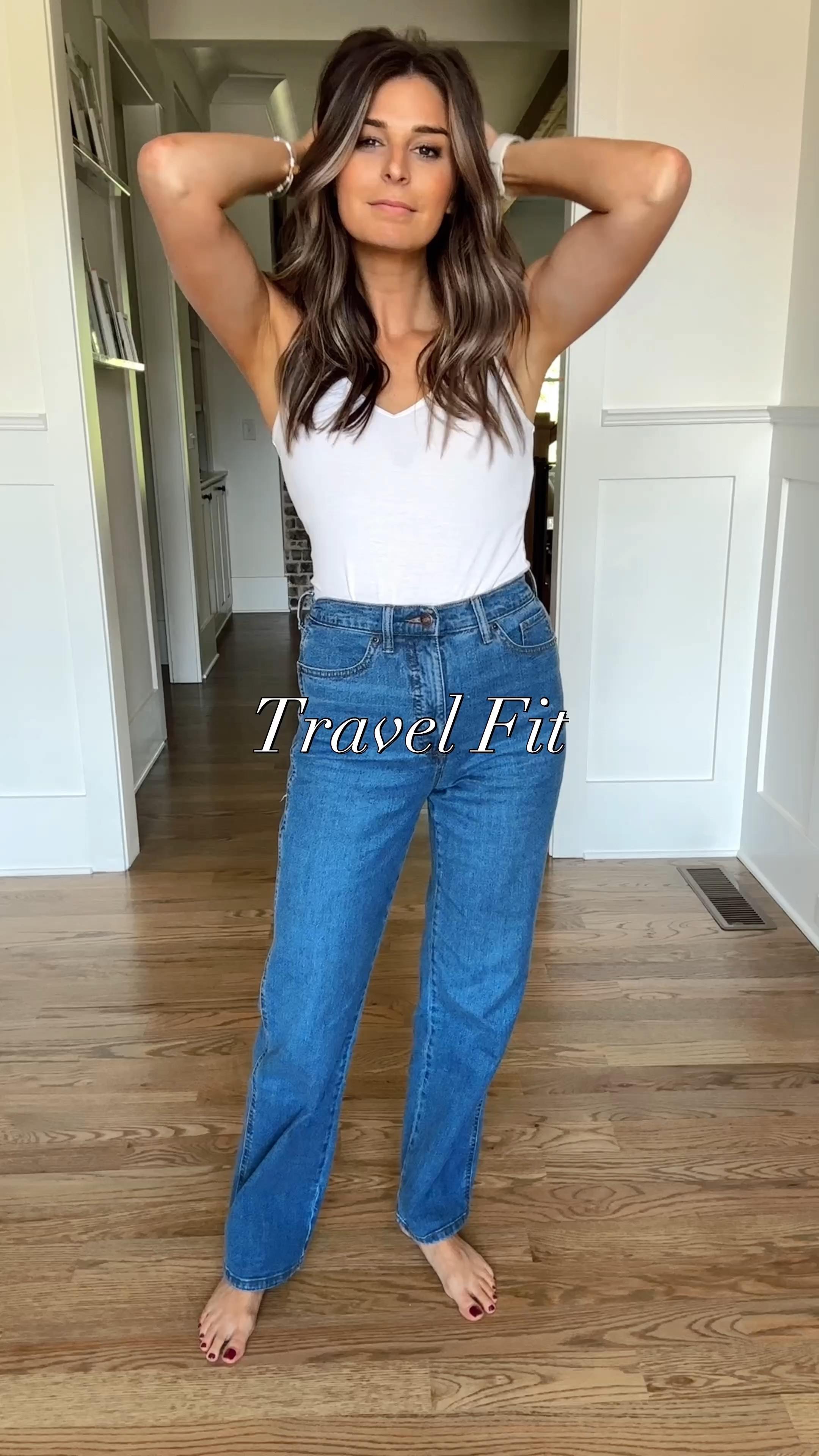 Travel fit 
Medium in sweatshirt 
Small in skirt 

#LTKFindsUnder100 #LTKStyleTip #LTKSeasonal