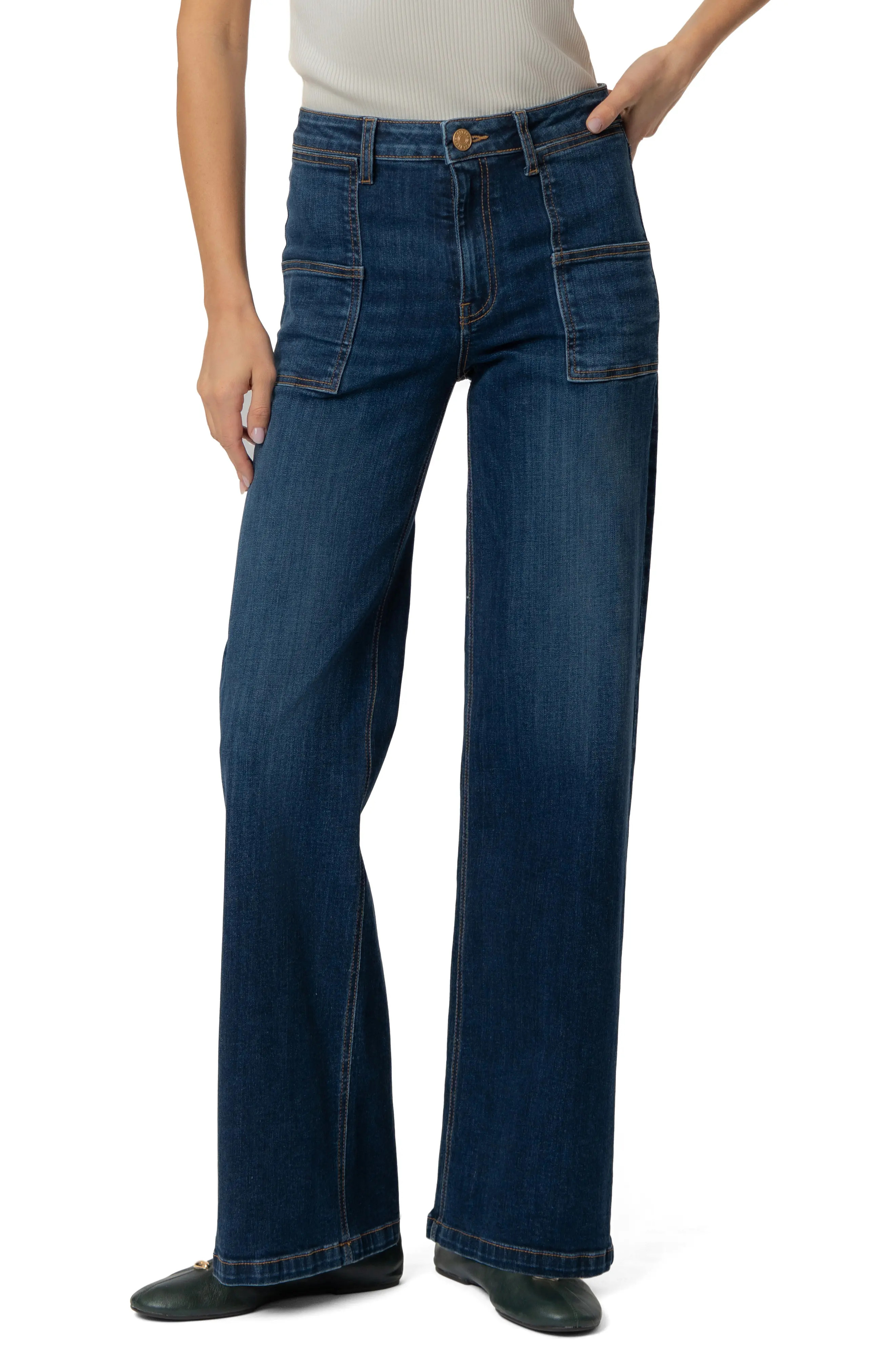 The Jean High Waist Wide Leg Jeans (Women) | Nordstrom | Nordstrom