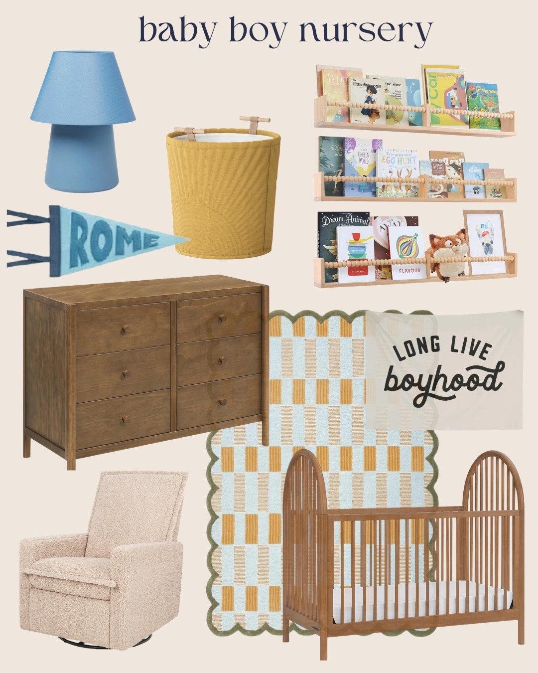 Baby boy nursery inspo 
Boys bedroom 

#LTKKids #LTKHome