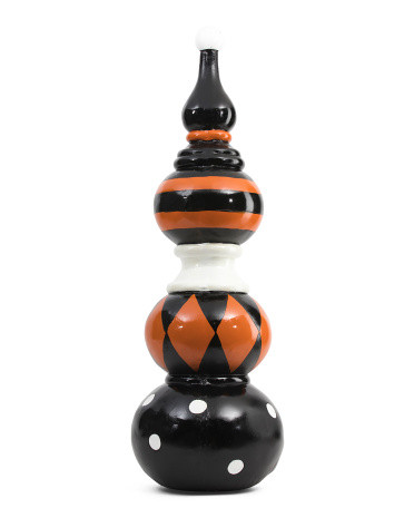 Outdoor Safe Stacked Finial Decor | TJ Maxx