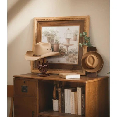 Cowboy Hat Stand, Hat Display, Bronze, 2 Packs | Wayfair North America