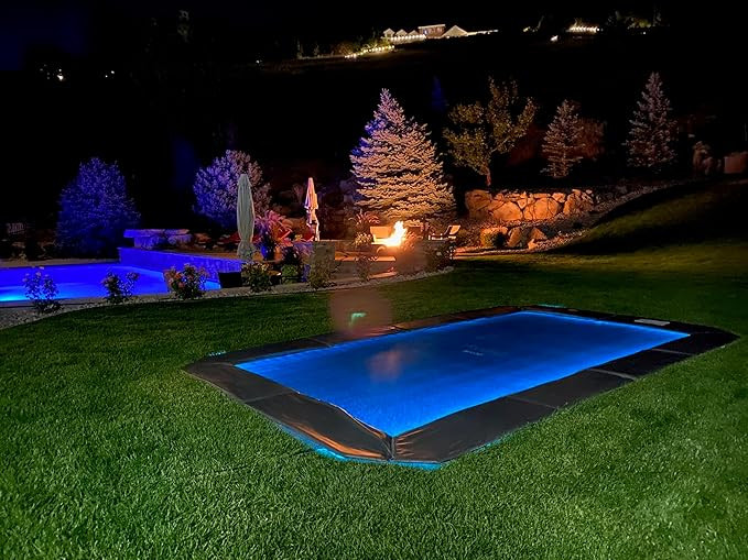 LED Trampoline Lights | Plug and Play for In-Ground Round and Rectangle Trampolines | 120 Volt LE... | Amazon (US)
