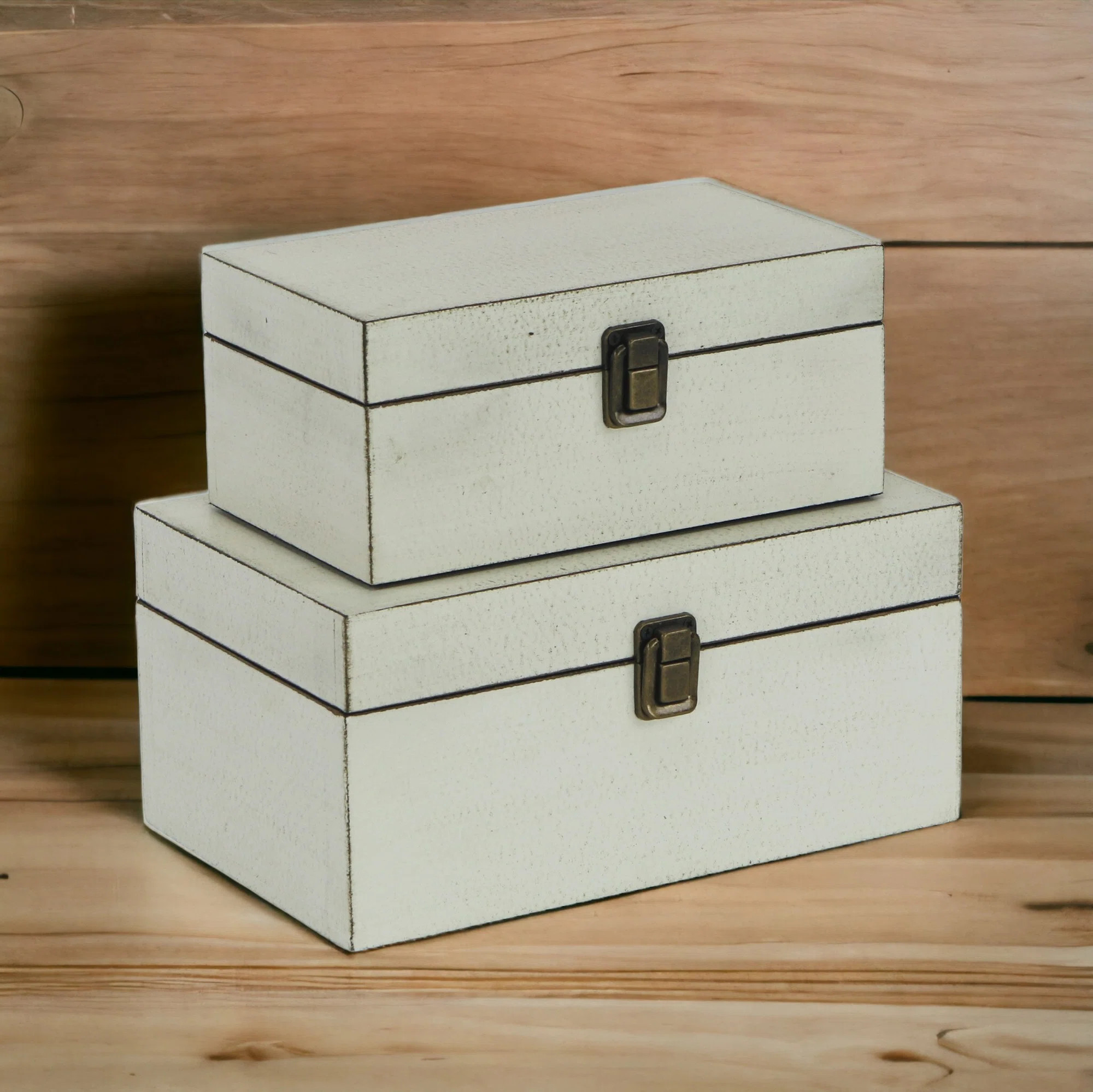 Thornell 2 Piece Wooden Decorative Box Set | Wayfair North America