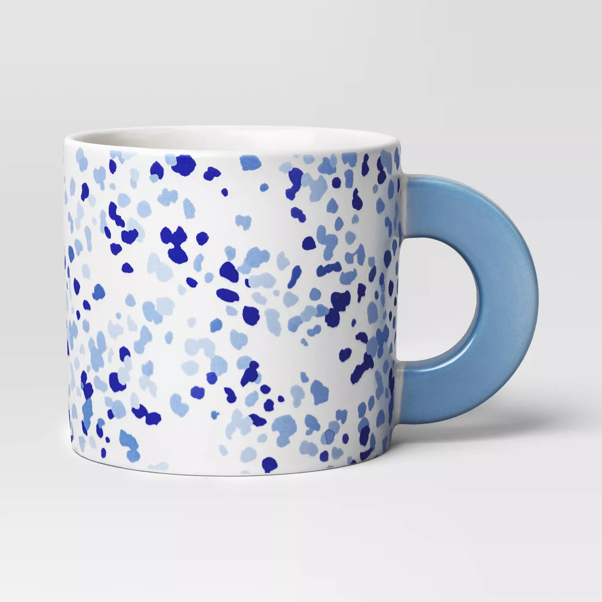 16oz Stoneware Splatter Mug Blue - Room Essentials™ | Target