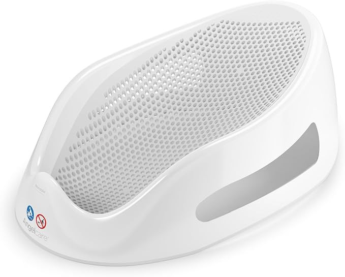 Angelcare Soft Touch Baby Bath Support -Grey- Water Level Indicator, Non-Slip, Comfortable & Safe... | Amazon (UK)