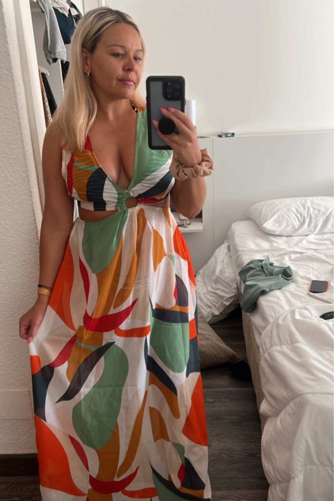 Petite cutout beach dress 🩷

#LTKstyletip