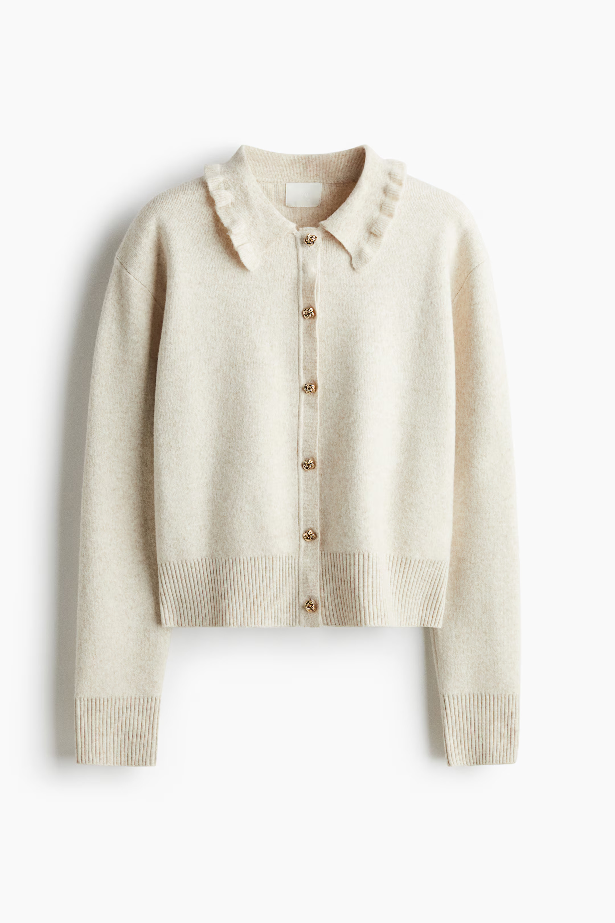Cardigan mit Kragen | H&M (DE, AT, CH, NL, FI)