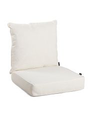 Indoor Outdoor White Deep Seat Cushion Set | Marshalls