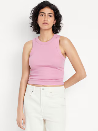 Snug Crop Tank Top | Old Navy (US)