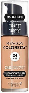 Revlon ColorStay Liquid Foundation Makeup for Combination/Oily Skin SPF 15, Longwear Medium-Full ... | Amazon (US)