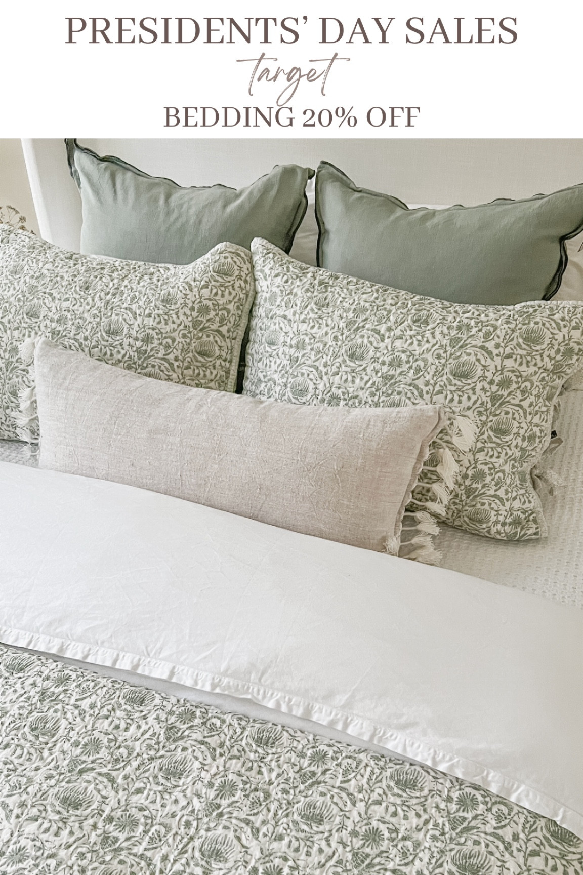 Target Presidents’ Day sale! Save 20% on bedding! 

#LTKhome #LTKSeasonal #LTKSpringSale
