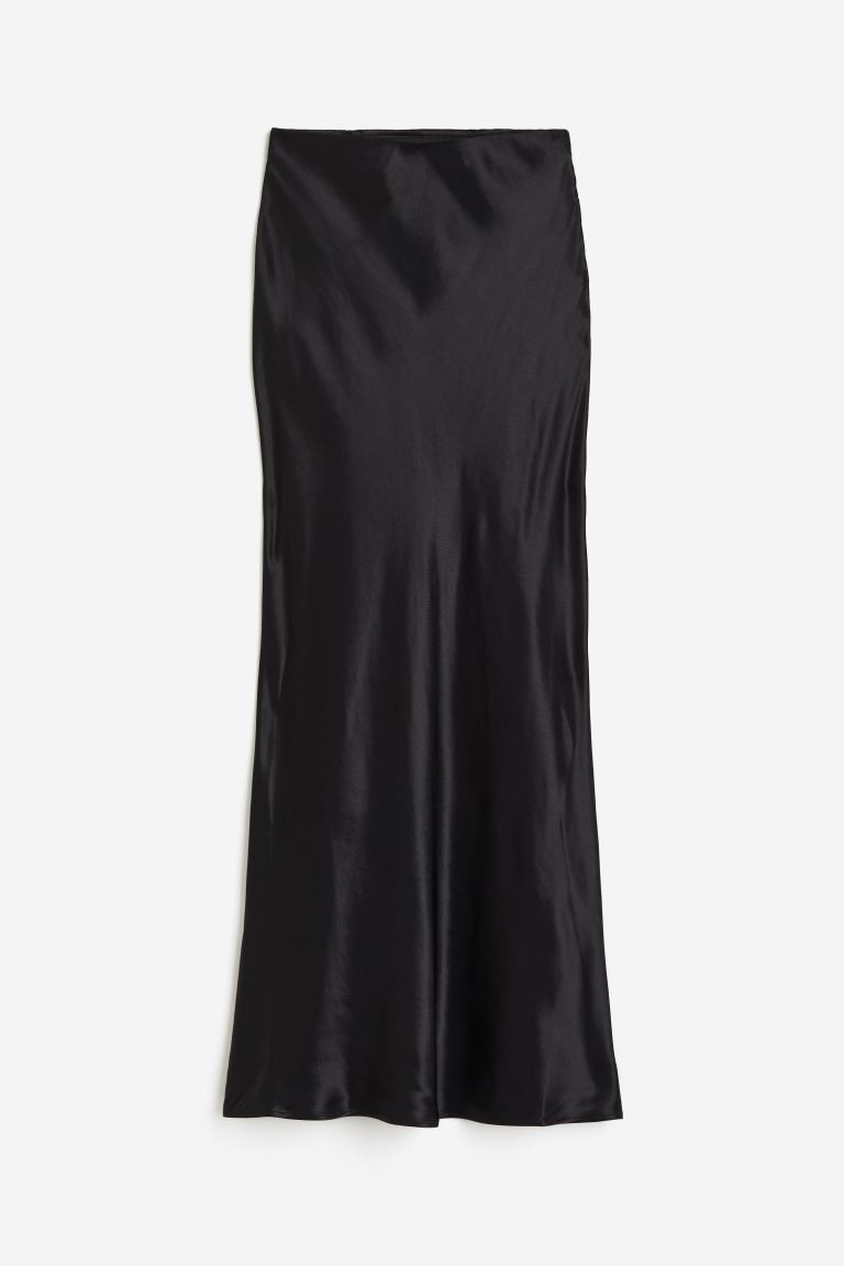 Satin maxi skirt | H&M (UK, MY, IN, SG, PH, TW, HK)