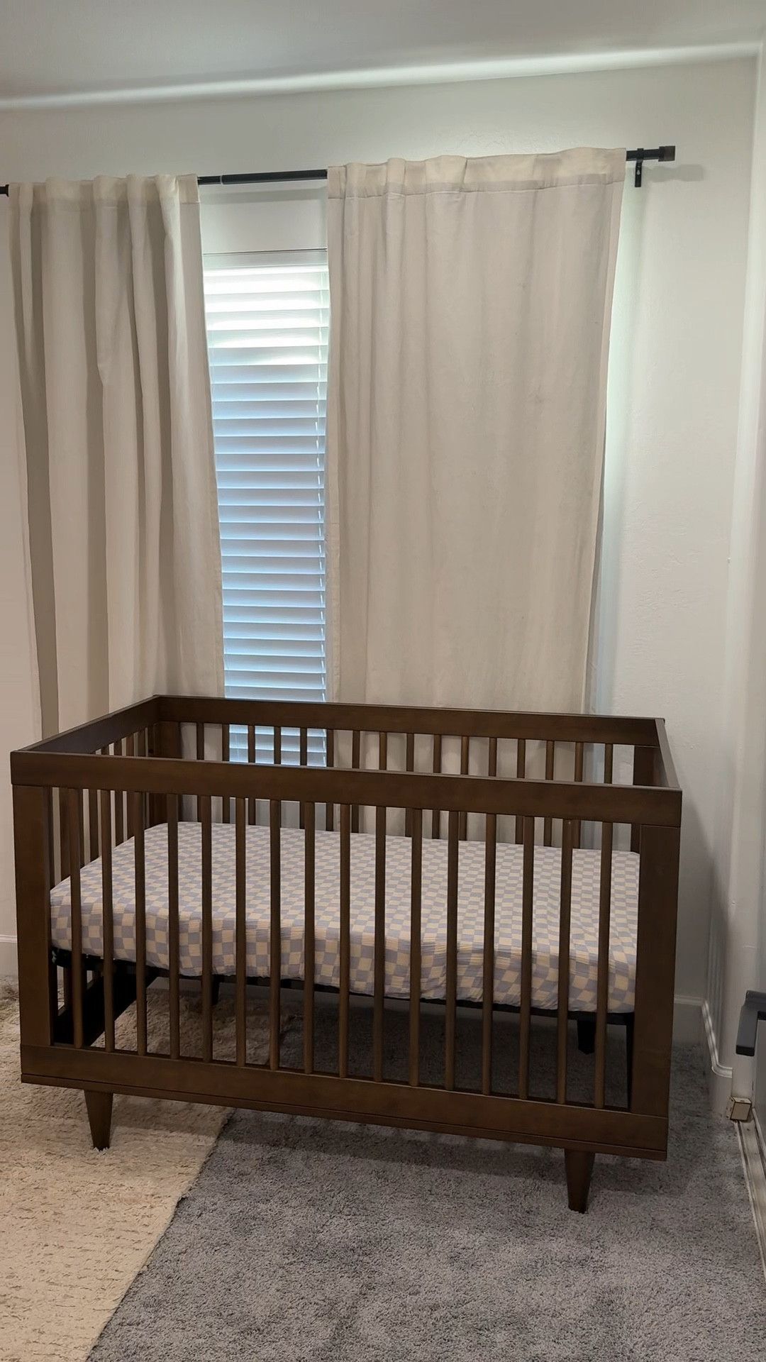 Found a beautiful wood crib for an affordable price! Only took some time to set up 😉 we got the color “walnut."

#LTKBaby #LTKHome