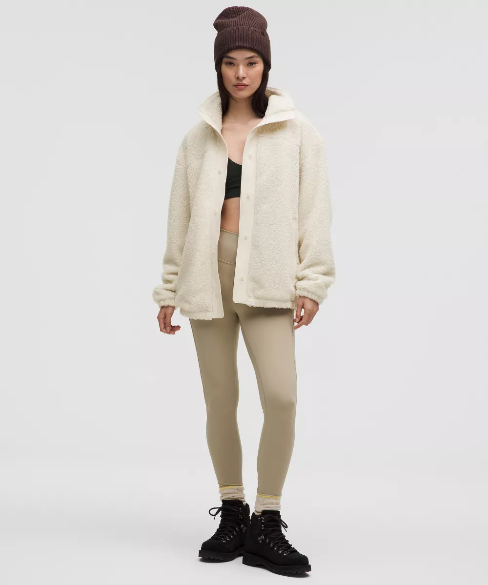 Boucle Fleece Snap-Button Jacket | lululemon (AU)