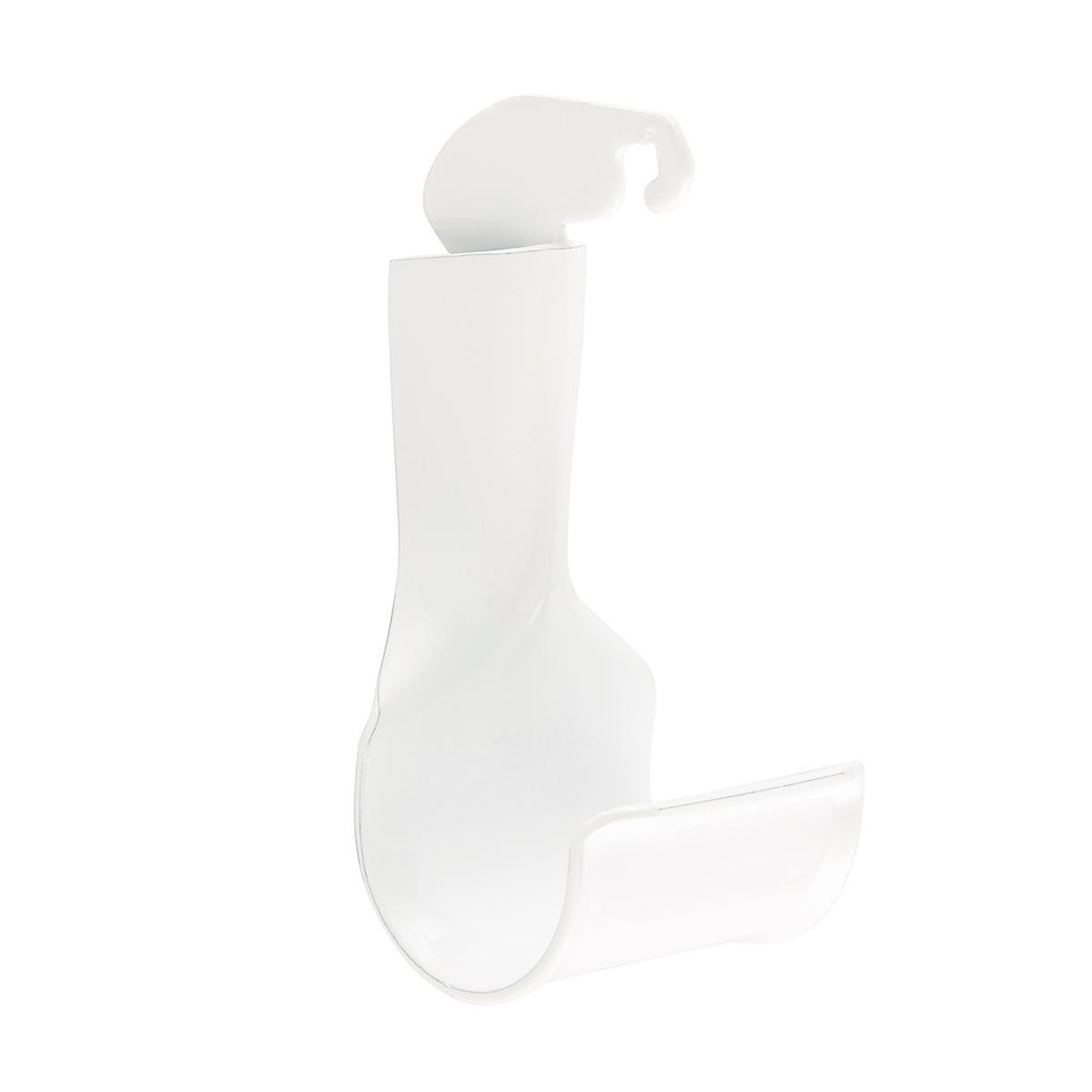 White Elfa Closet Rod Holder | The Container Store