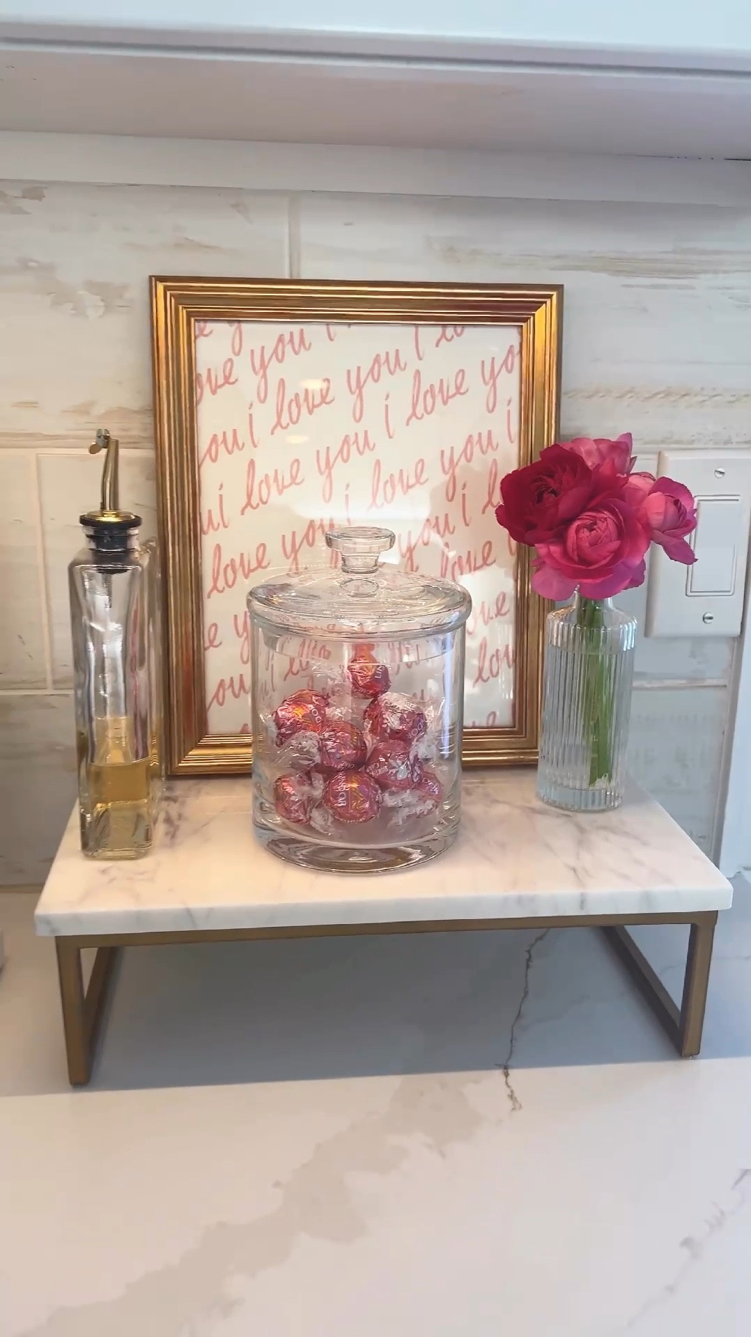 Pink everything this month, including the coffee bar 🎀☕️

#LTKHome #LTKSeasonal #LTKWatchNow