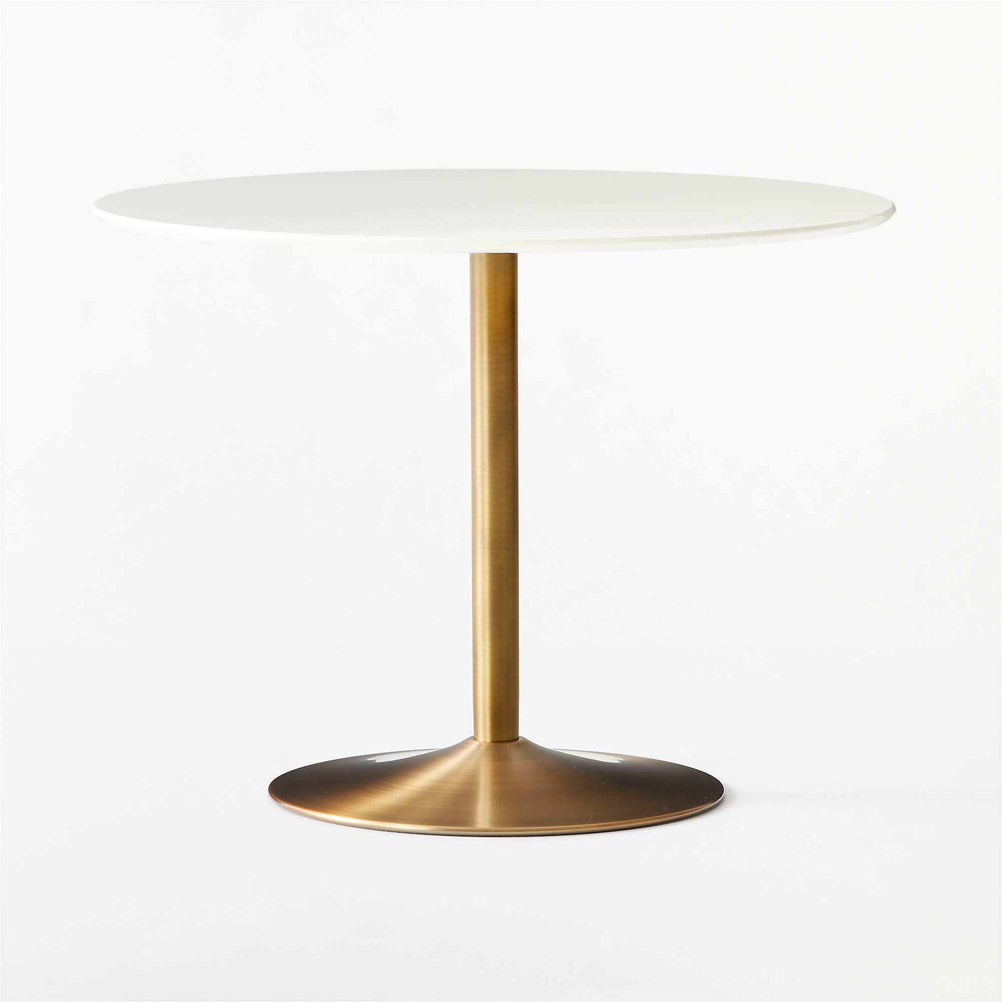 Odyssey Brass Dining Table | CB2 | CB2