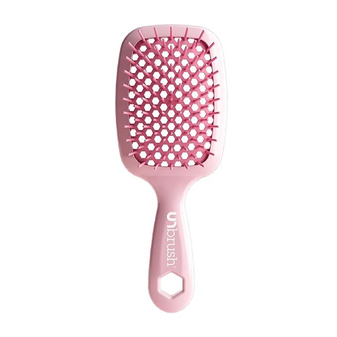 FHI HEAT UNbrush Wet & Dry Vented Detangling Hair Brush, Peony Light Pink | Amazon (US)