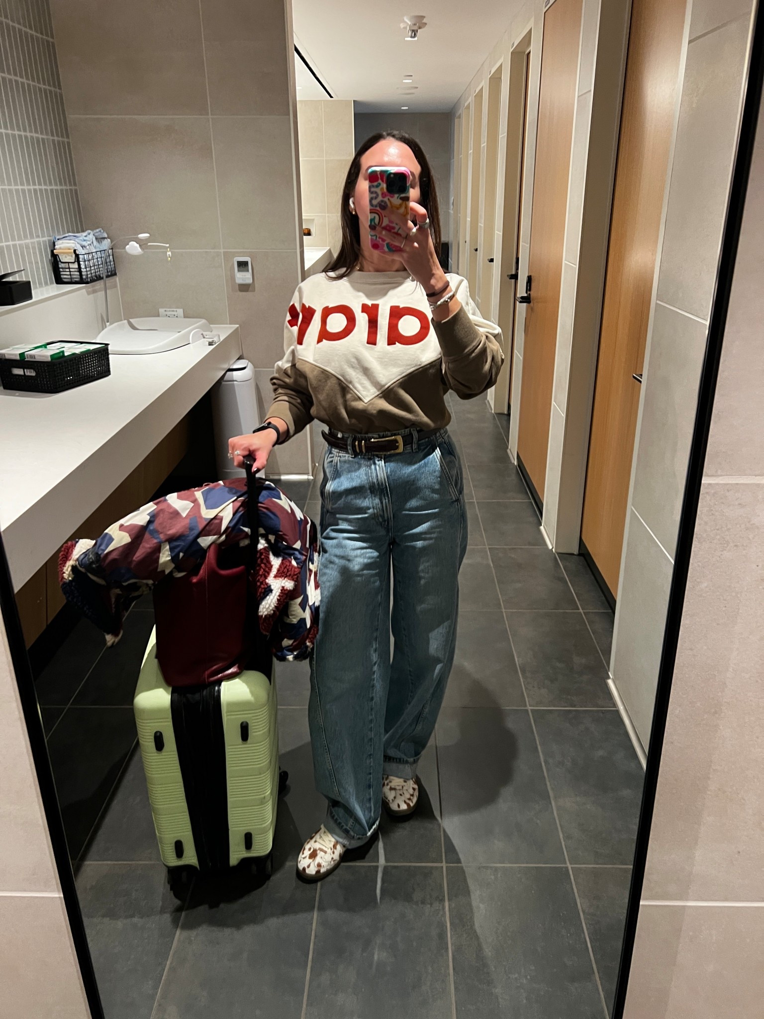 isabel marant sweatshirt. luxury sweatshirt. rent the runway. apiece apart denim. calpak luggage. rag and bone jacket. printed fleece. cow print sneakers. casual workwear. marant sweatshirt. 

 

#LTKootd #LTKWorkwear #LTKTravel