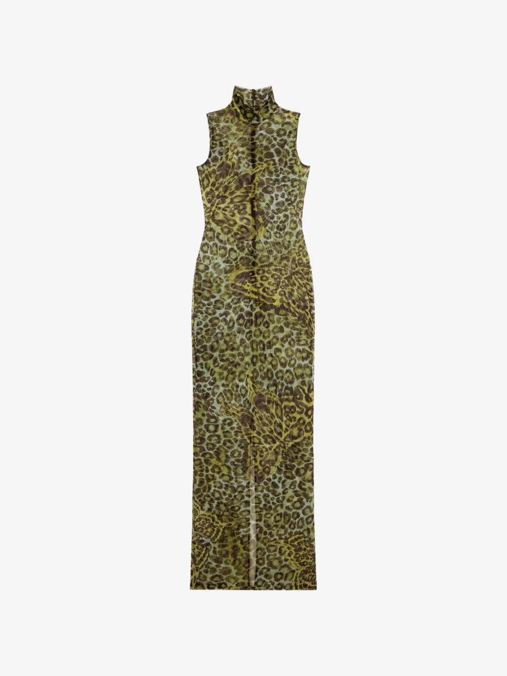 Blumarine animal-print maxi dress - Green | Farfetch Global