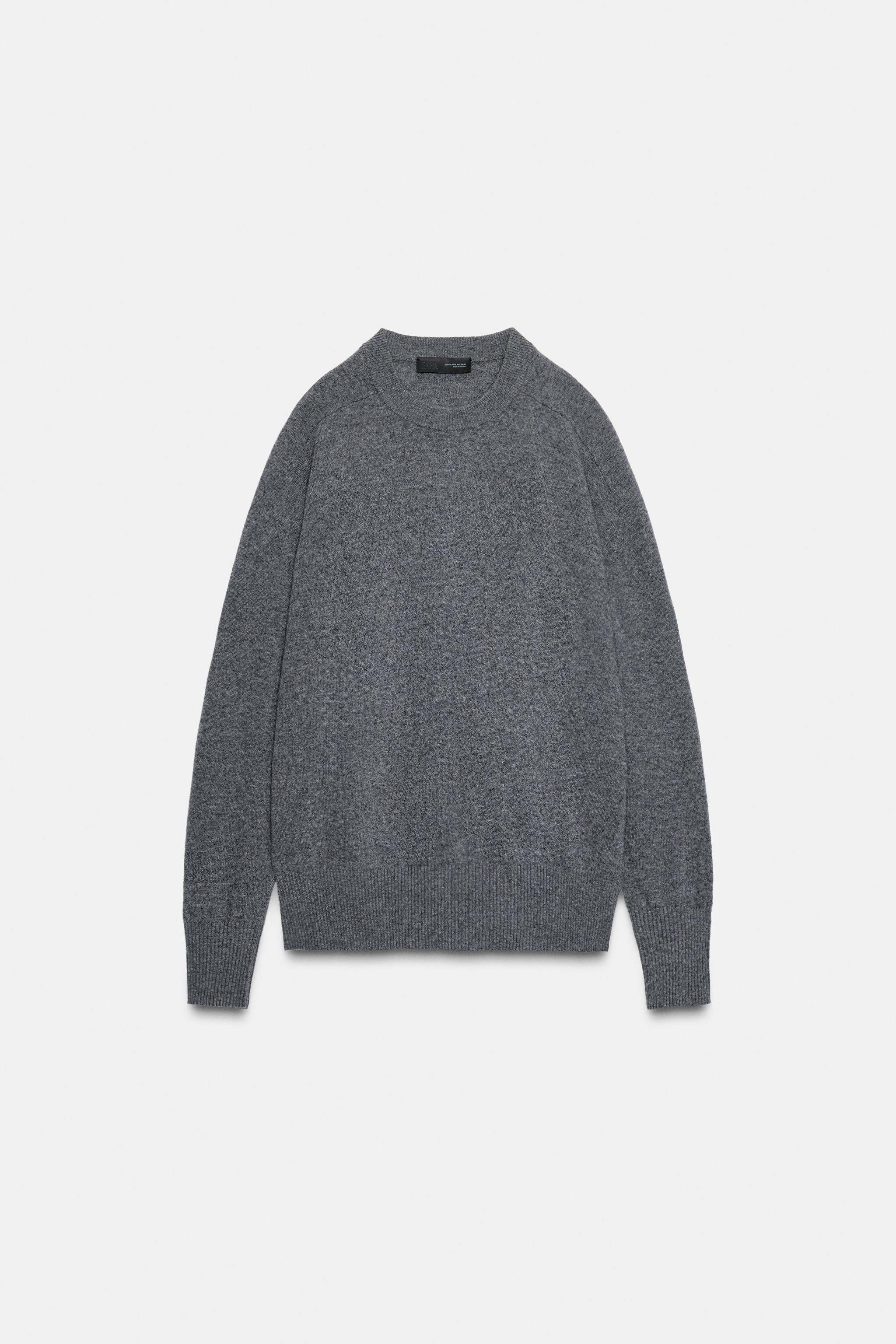 100% WOOL OVERSIZED JUMPER | Zara US