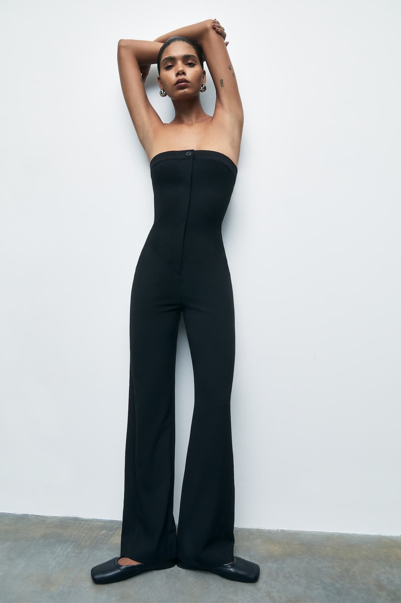Strapless jumpsuit | PULL and BEAR UK