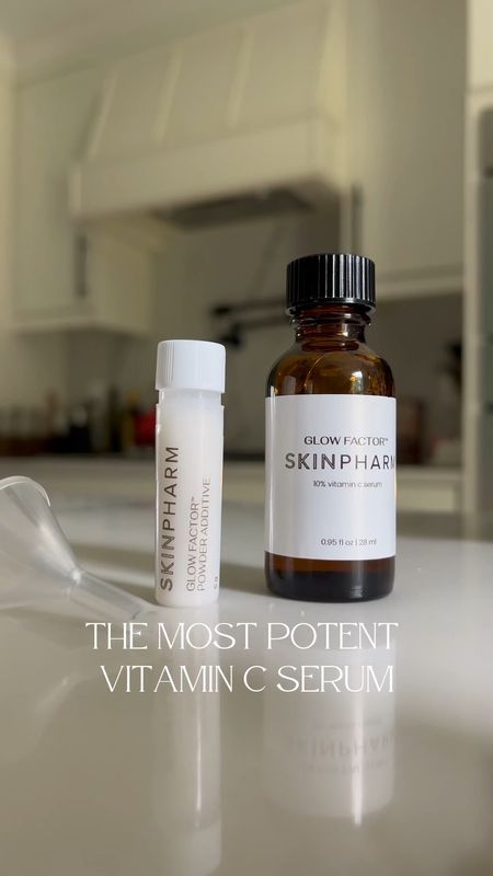 SkinPharm’s Vitamin C Serum is one of the most potent on the market! If you’ve ever used a vitamin c serum that’s orange or a dark tinted color, it’s because the vitamin c has oxidized making it in-effective.

This is our favorite serum (both Jordan and I use it), it’s packed with 10% L-ascorbic acid, sodium lactate and a derivative of azelaic acid. It evens skin tone, protects against free radical damage and promotes collagen production for a seriously noticeable glow. 🫶🏽 

#LTKbeauty #LTKSeasonal #LTKFind