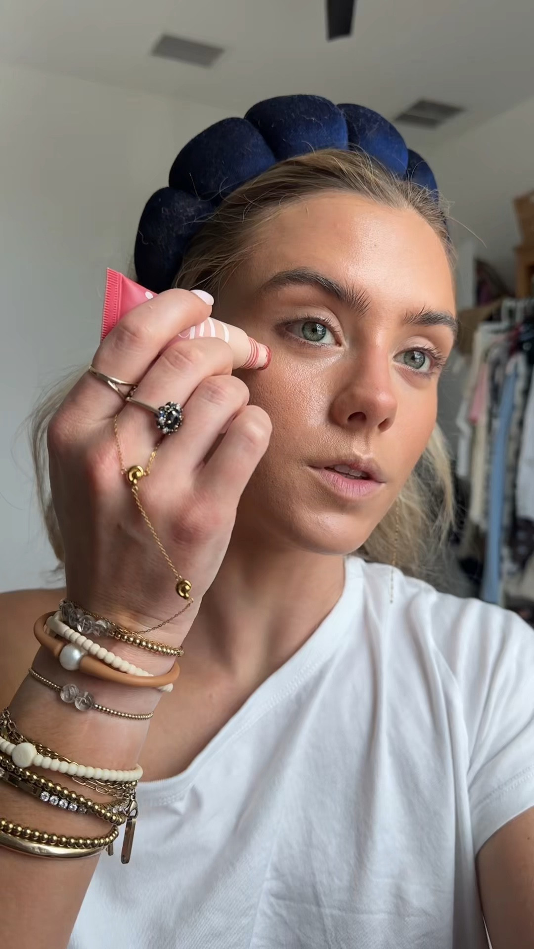 My code is SLOANE. A weightless liquid blush with serious pigment and a soft-stain finish. Cool Blush Serum Cheek Tint delivers buildable payoff—from a natural flush to bold color—with just a drop. Powered by squalane, hyaluronic acid, and hibiscus extract, it blends seamlessly into skin for a “just-pinched” look that stays put. The cooling metal tip delivers a unique swipe of color that looks more like skin and less like effort.

Shade Descriptions:
 
Cool Girl - Midtone Rose
Summer Girl - Bright Coral
Moody Girl - Bronzed Terracotta
Lover Girl - Warm Berry @dibsbeauty   @ulta 

#LTKBeauty #LTKgrwm #LTKselfcare