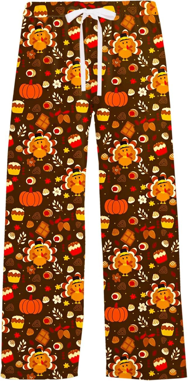 Remimi Girl's St Patrick's Day Pants Drawstring Shamrock Clover Loose Bottom Trousers 5-14 Years | Amazon (US)