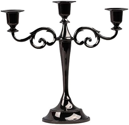 Viscacha 3-Candle Metal Candelabra Candlesticks Holder for Formal Events, Wedding, Church, Holida... | Amazon (US)