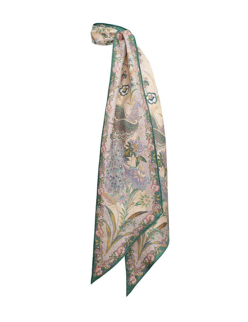 Printed Silk Neck Scarf - Cream Scarf Floral            
        
            

    
    
    


... | ZIMMERMANN (US, CA, EU, MENA)