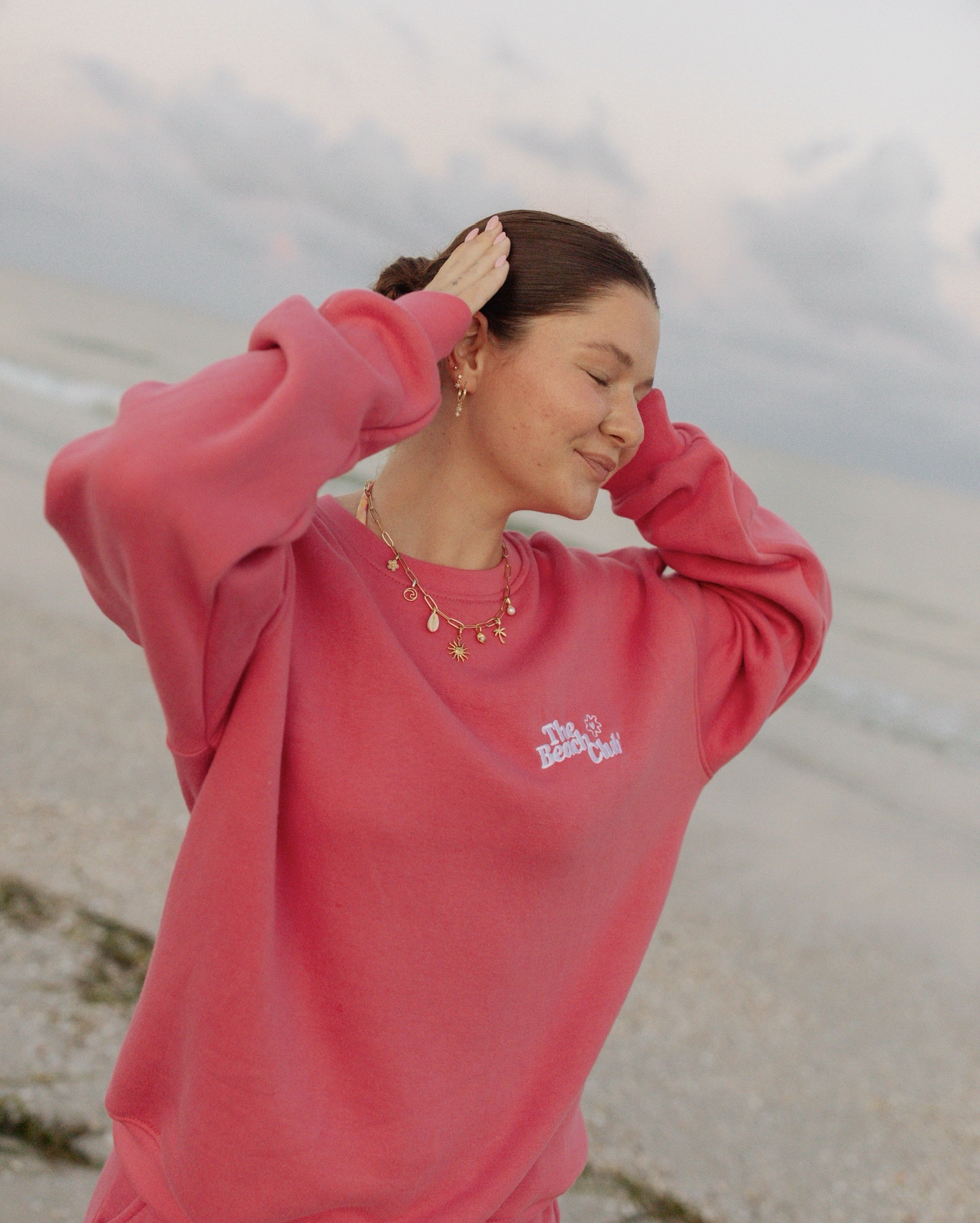my favorite set just restocked just in time for cozy August beach nights 🩷🌞 code: LYSS10 
