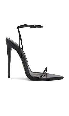 FEMME LA The Andx Sandal in Nero from Revolve.com | Revolve Clothing (Global)