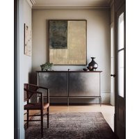 Beige & Black Wabi Sabi Wall Art Beige Textured Painting On Canvas Minimal Larger Framed | Etsy (US)