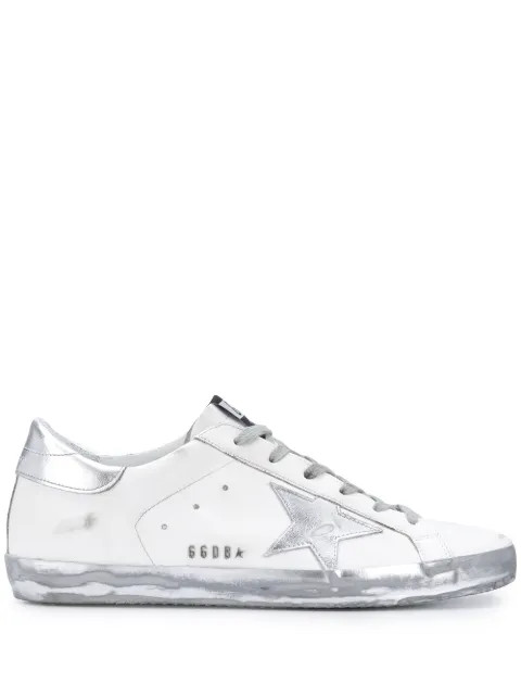 Golden Goose Super-Star low-top Sneakers - Farfetch | Farfetch Global