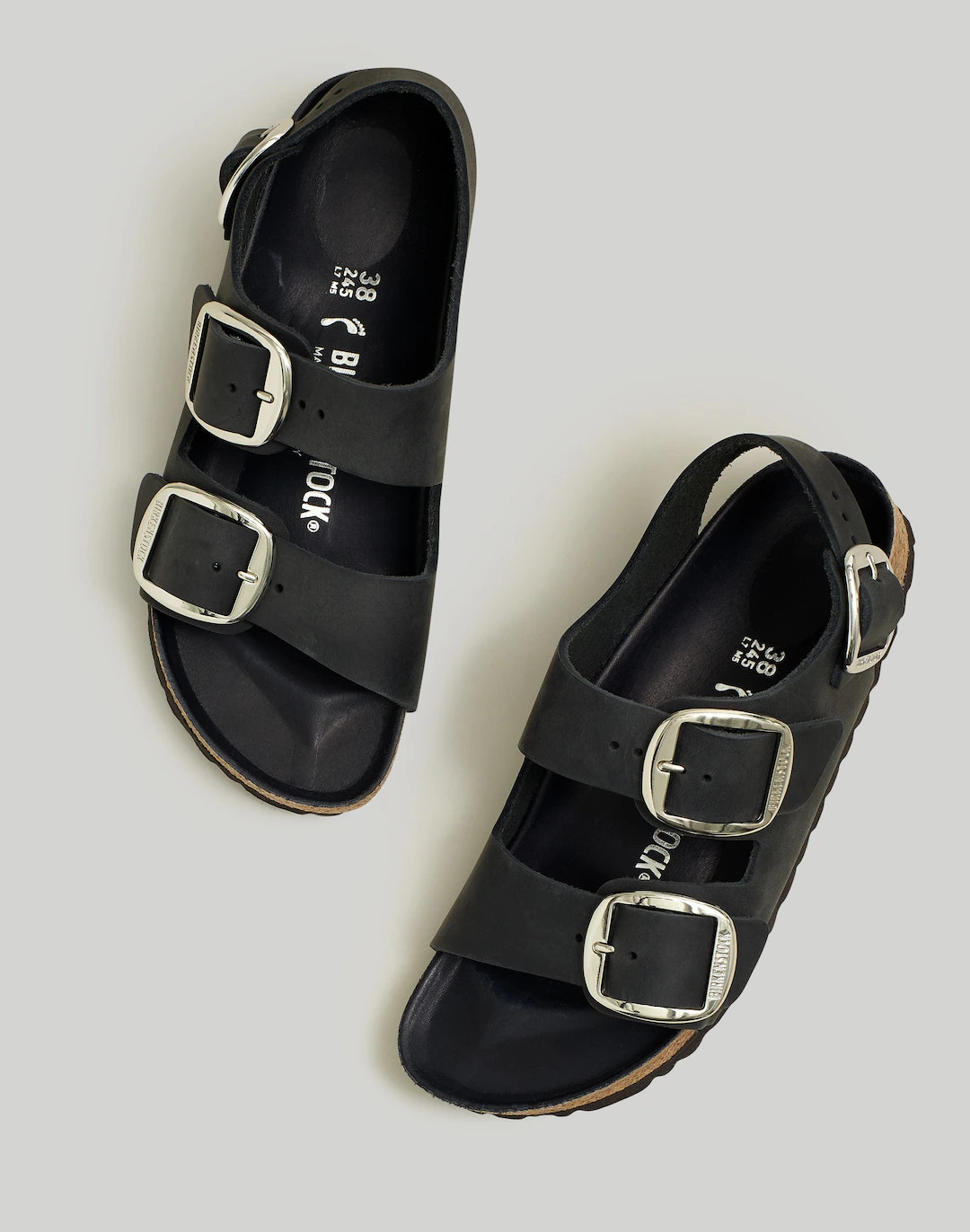 Birkenstock&reg; Big Buckle Milano Sandals | Madewell