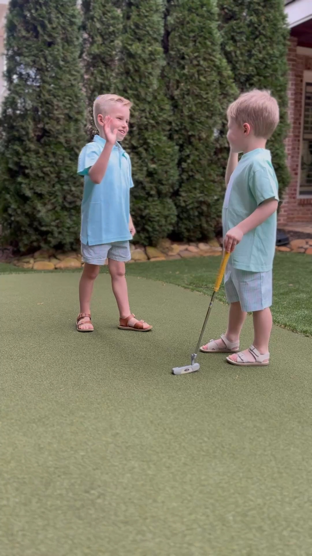 Always a par-tee with these two ⛳️ 



#LTKKids #LTKBump #LTKBaby